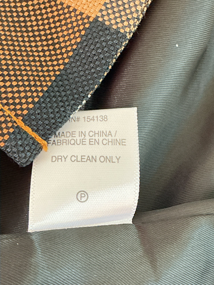 Staud Size 4 Brown Multi Pepper Coat Jacket