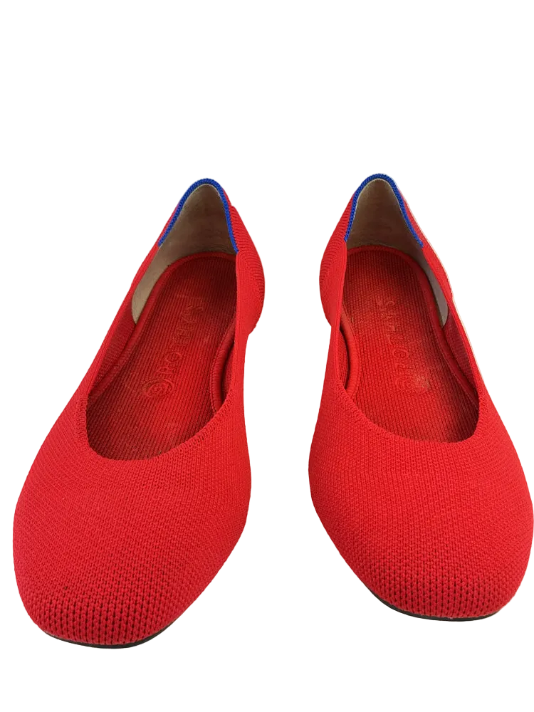 Rothy's Shoe Size 9 Red Flats