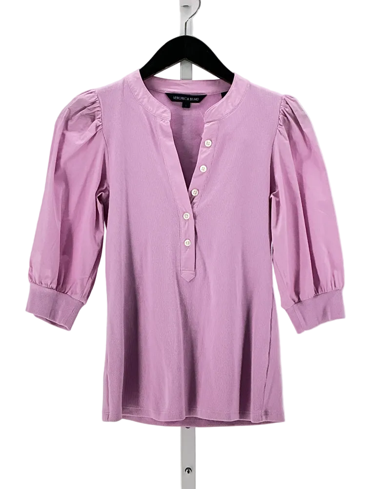 Veronica Beard Size S Pink Coralee Shirt