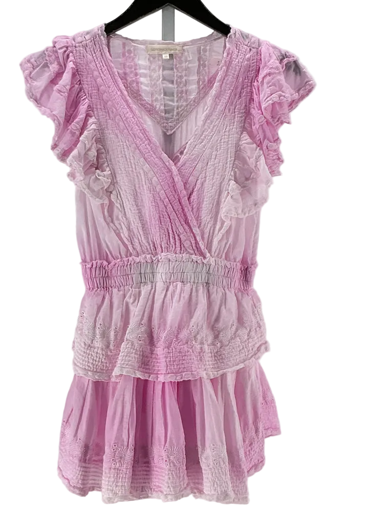Love Shack Fancy Size XS Pink Gwen Dress