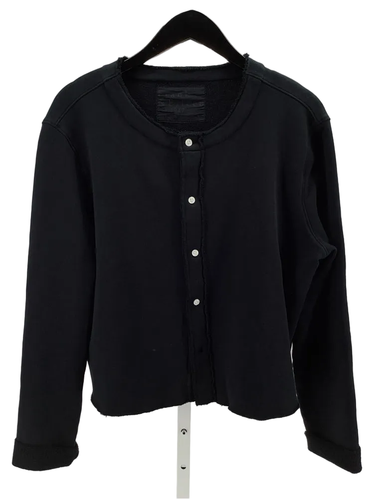Frank & Eileen Size L Black Jackie Cardigan