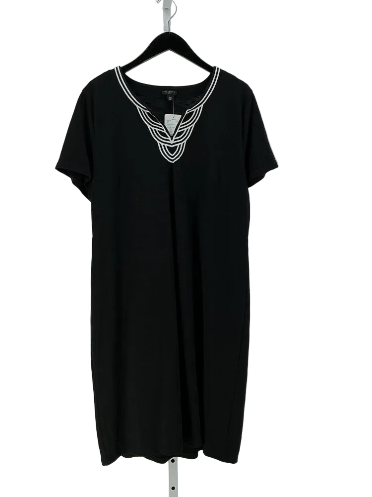 talbots black dress Dresses timeless black is tailored for today Refined Ponte Sheath Dress |