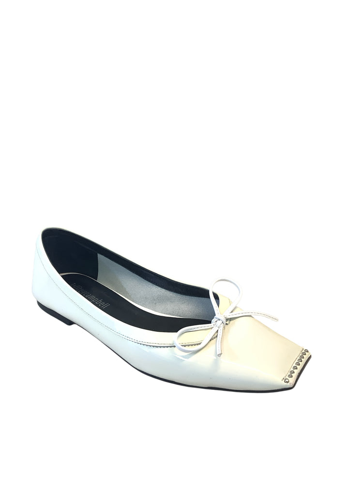 Jeffery Campbell Shoe Size 7.5 White Flats