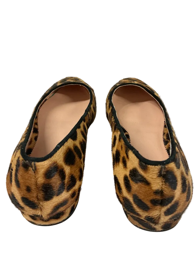 Jcrew Shoe Size 8 Black multi Carolyn Flats