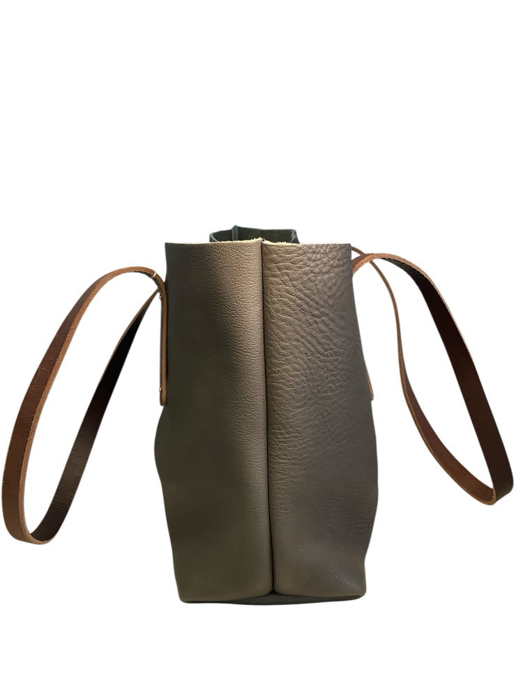 Go Forth Goods Gray & brown Handbags