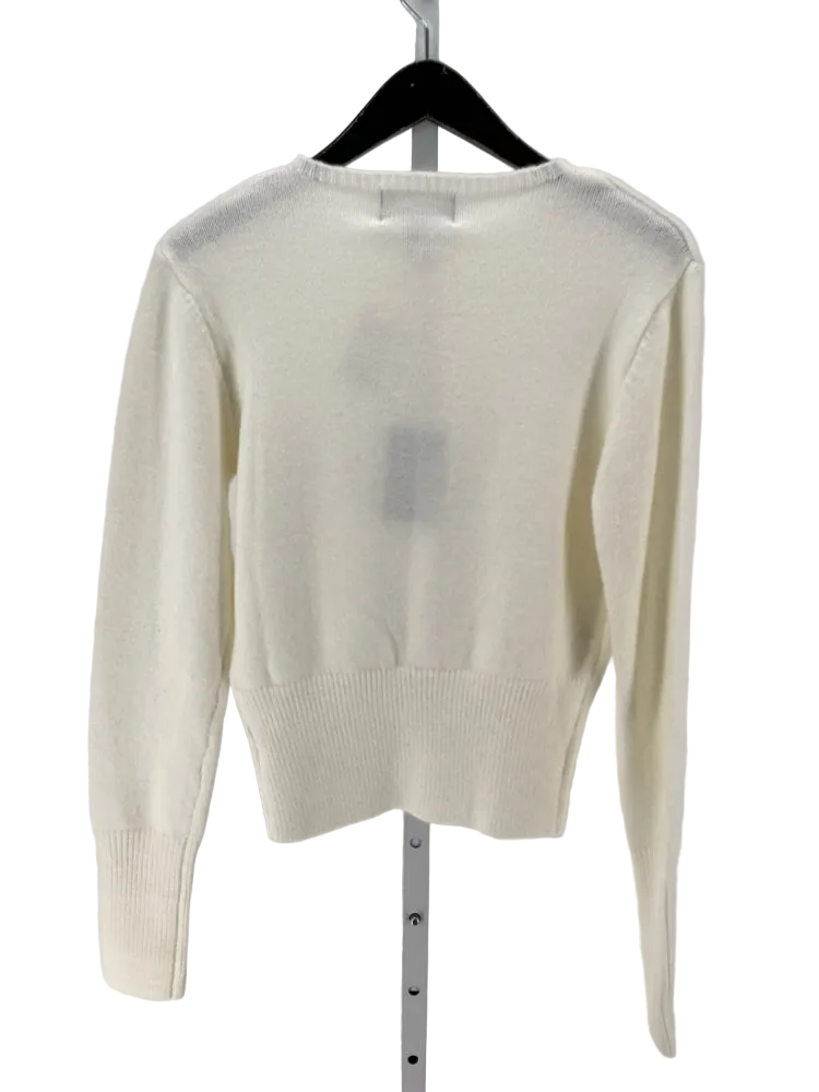 All The Ways Size XS White Cardigan