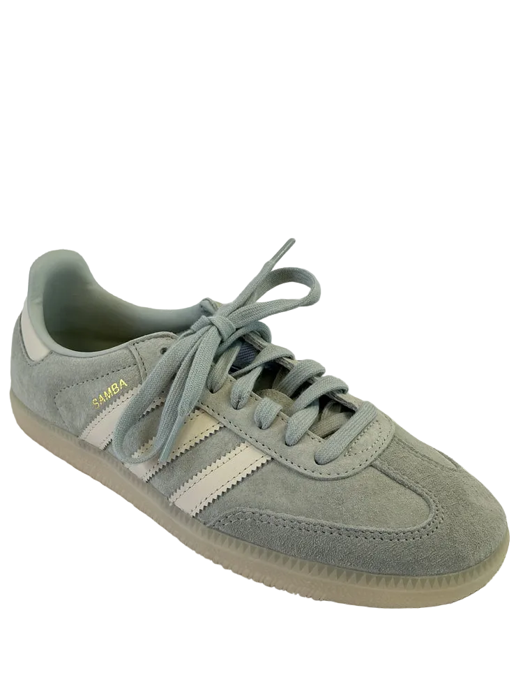 adidas Shoe Size 8 Blue Samba Sneakers