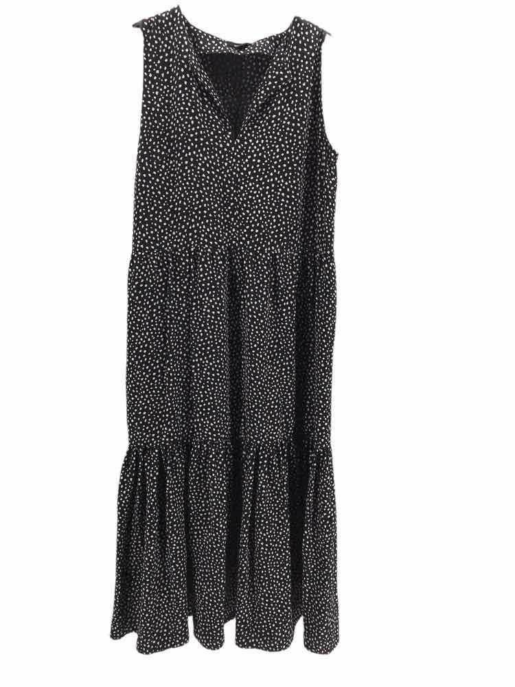 Saint + Sofia Size 8 Black & White Dress