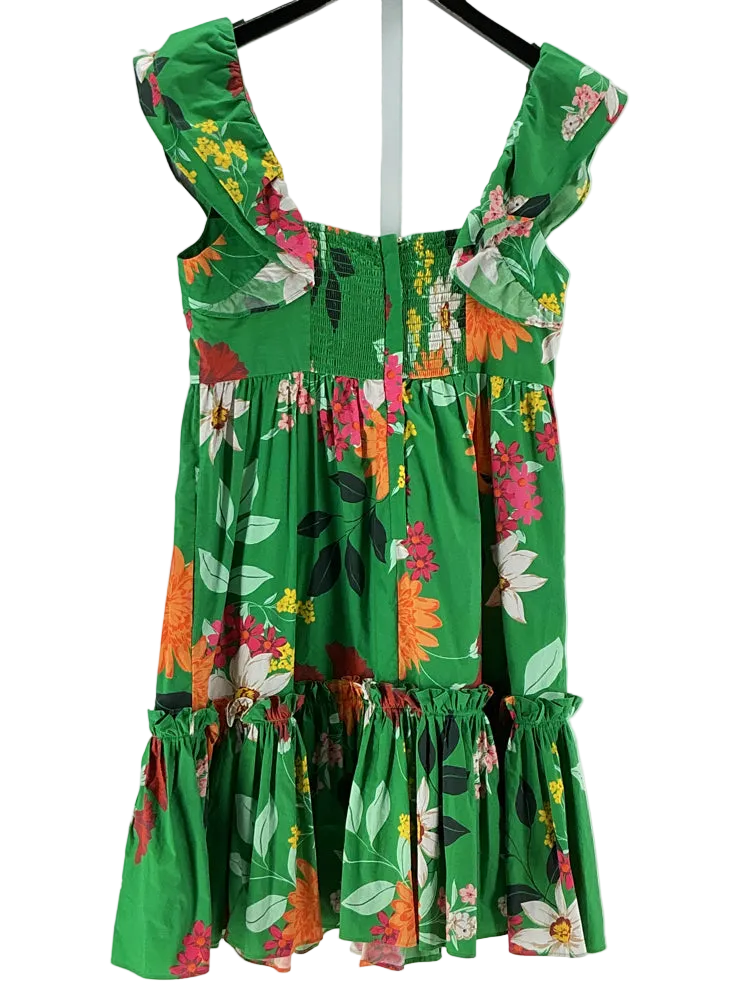 cara cara Size M Green multi Dress