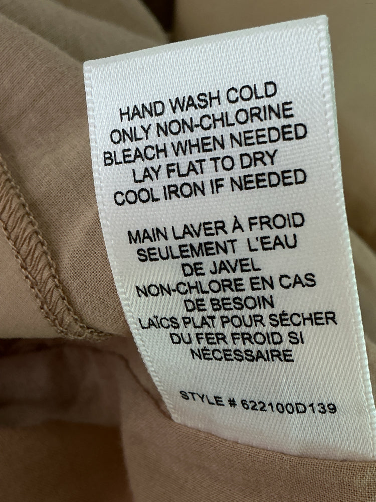 Rebecca Taylor Size XS Tan Dress