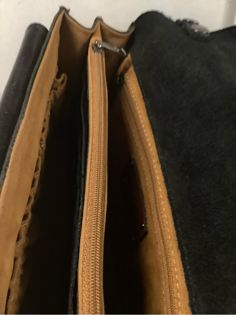 Patricia Nash Black & Tan Cassano Handbags