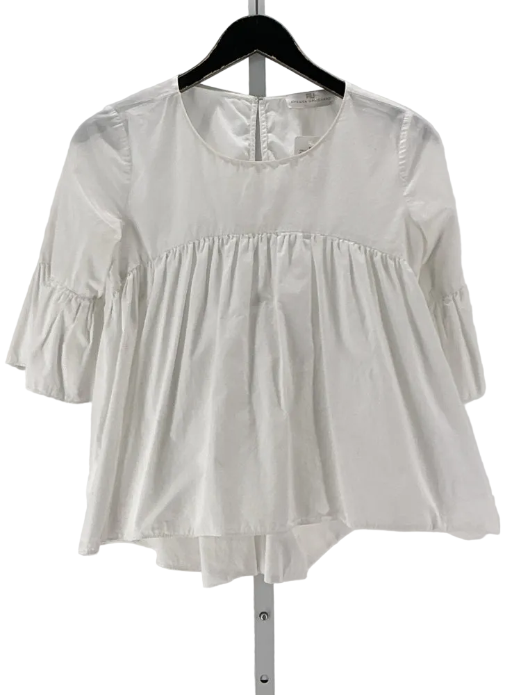 Amanda Uprichard Size S White Shirt