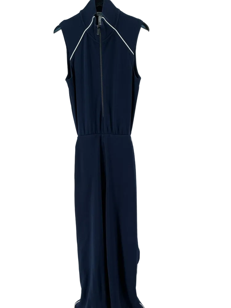 Spanx Size L Navy & white Jumpsuit
