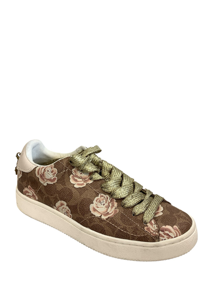 Coach Shoe Size 7 Brown Multi Sneakers