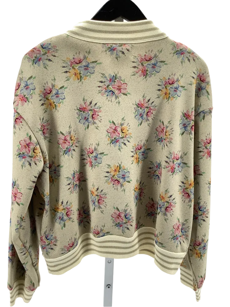 Maeve Size L Tan Multi Jacket