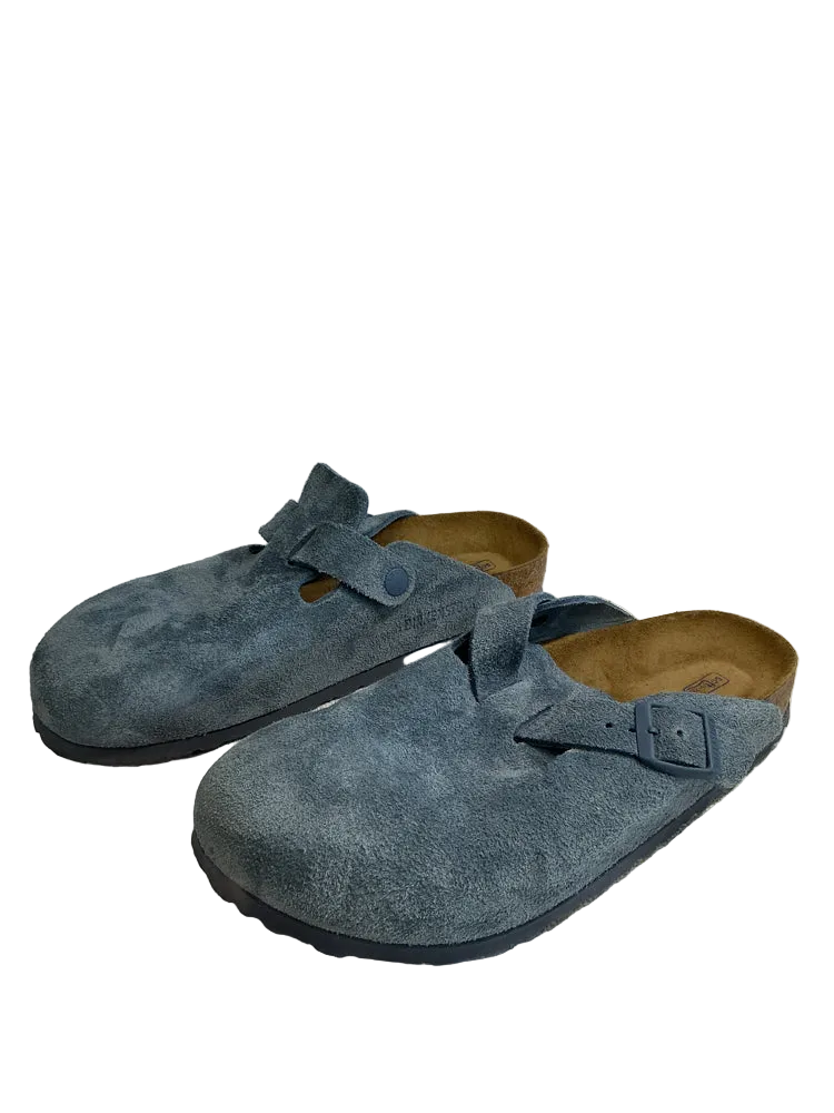 Birkenstock Shoe Size 9.5 Blue Boston Clogs