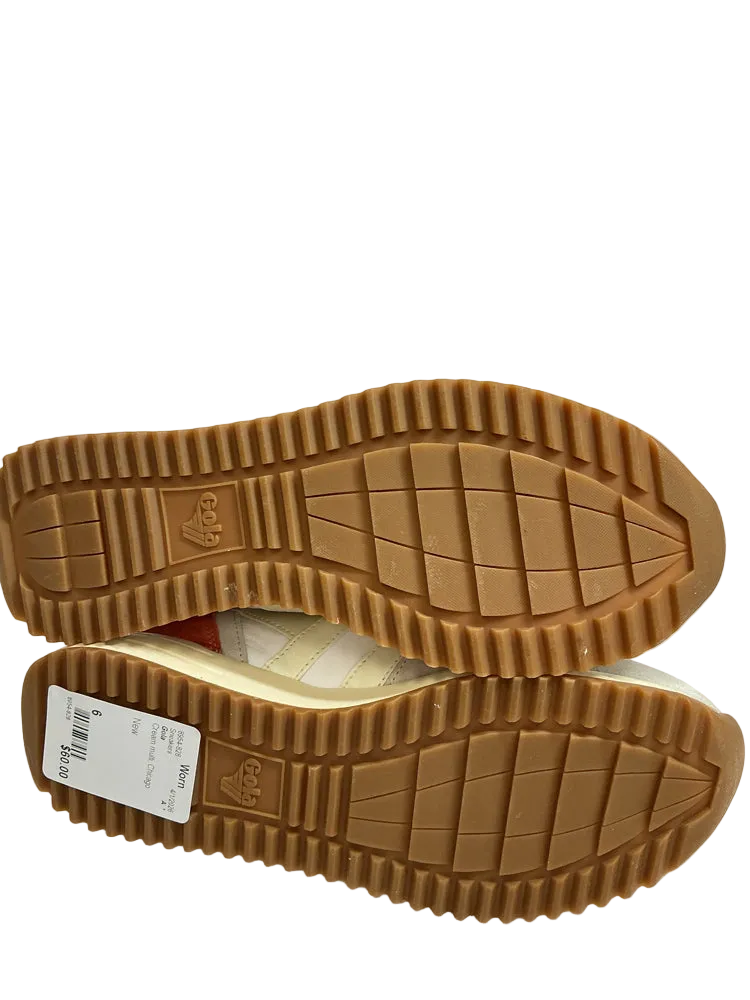 Gola Shoe Size 6 Cream multi Chicago Sneakers