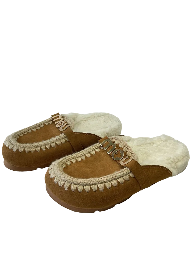 MOU Shoe Size 10 Brown Clogs