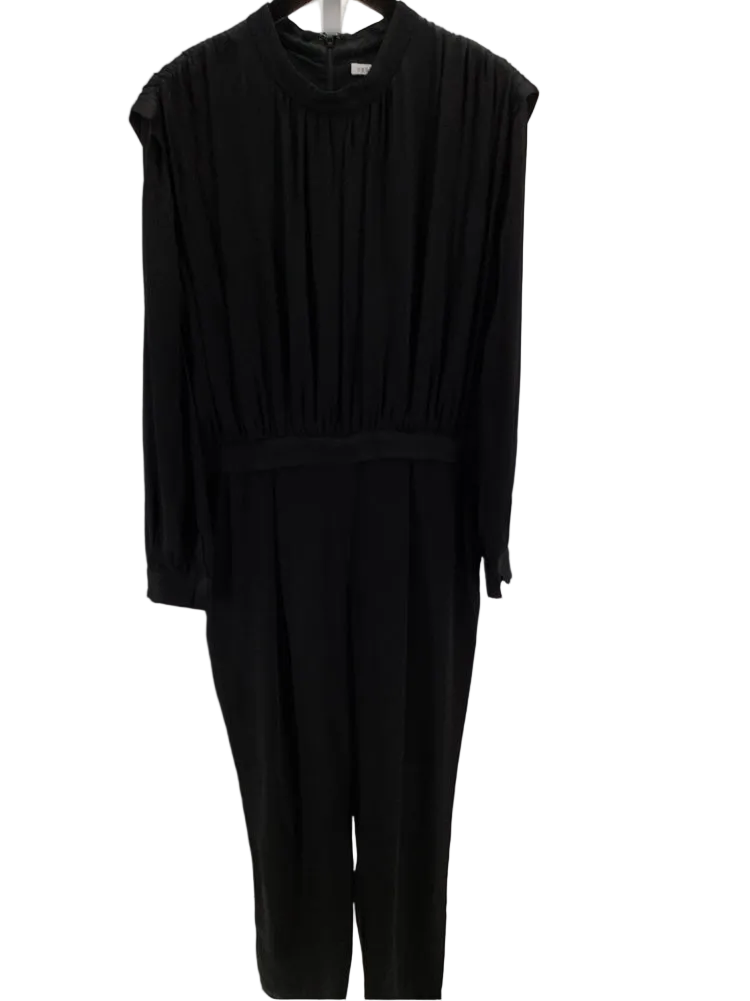 Veronica Beard Size 10 Black Kavia Jumpsuit