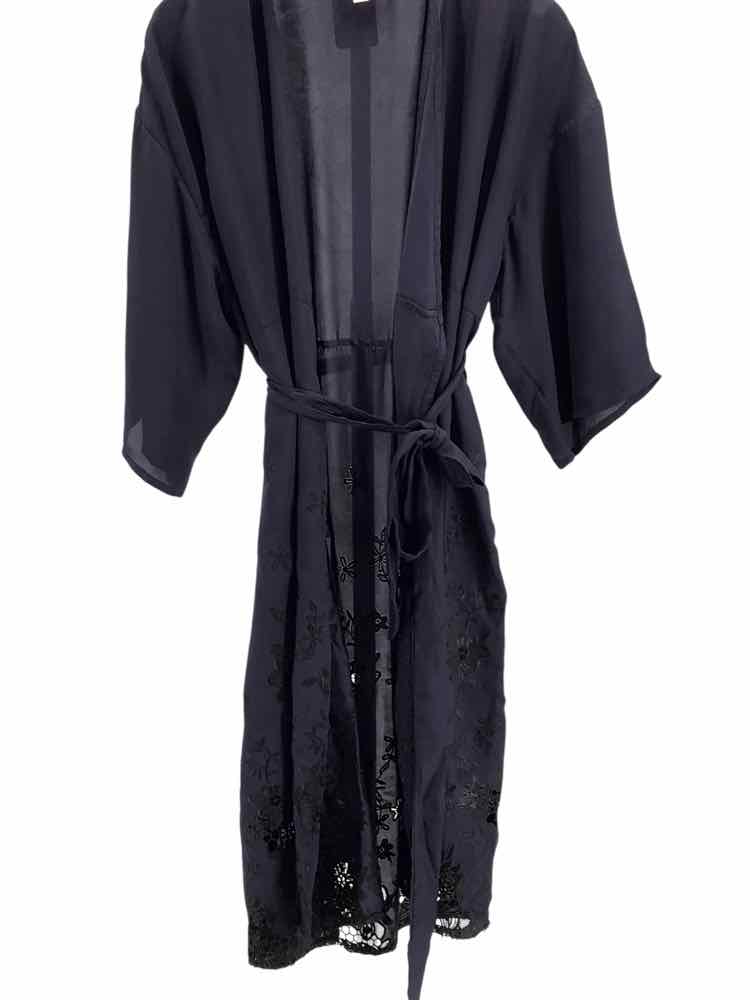 Lovers & Friends Size S Navy Madea Kimono