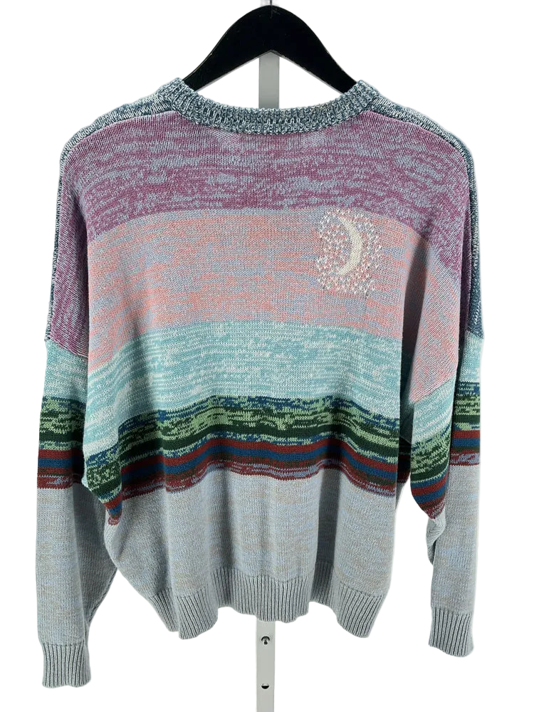 the GREAT Size 0 Blue Multi Sweater