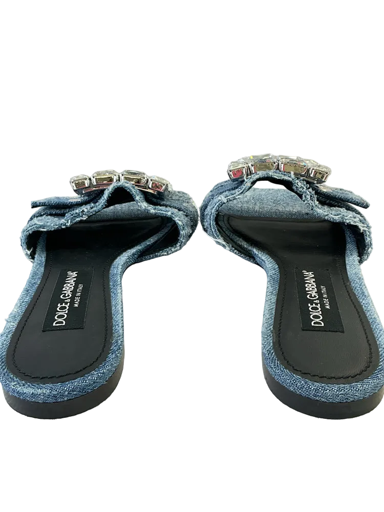 Dolce & Gabbana Shoe Size 6.5 Blue Sandals