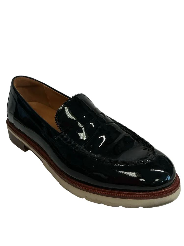 Samuel Hubbard Shoe Size 10 Black Loafers