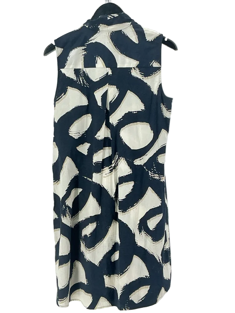 Nic & Zoe Size M Black multi Dress