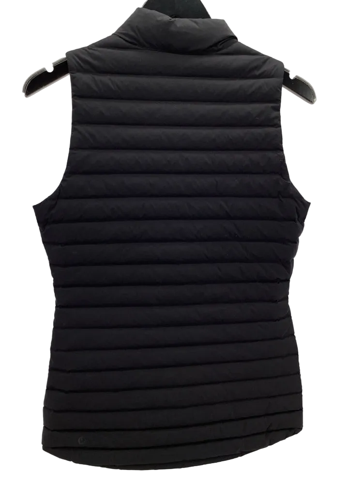 lululemon Size 6 Black Pack It Down Vest