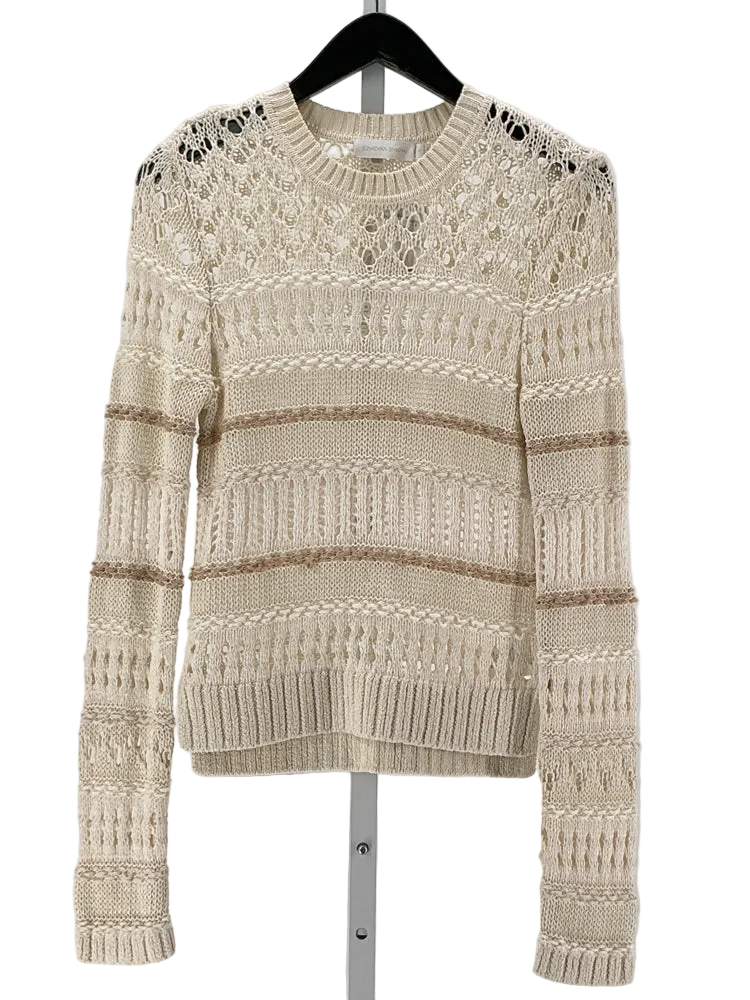 Jonathan Simkhai Size S Cream Sweater