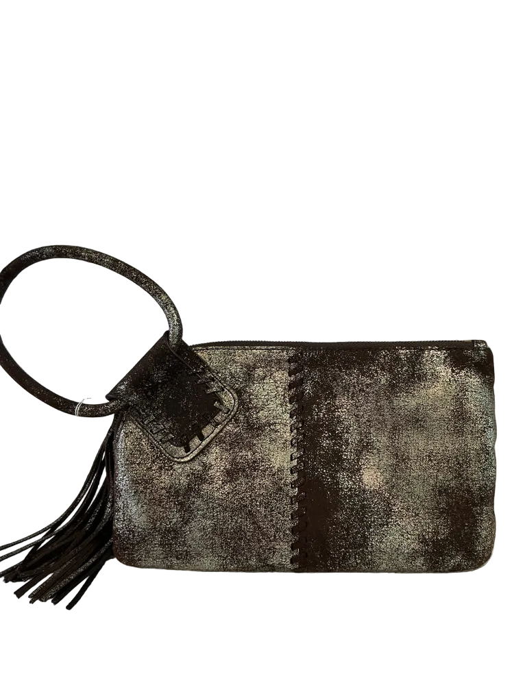 Hobo Brown Sable Wristlet
