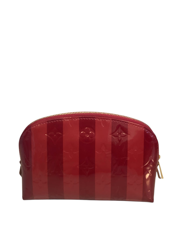 Louis Vuitton Red Cosmetic Pouch