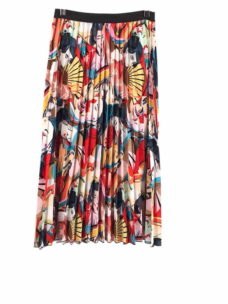 Beulah Size S Black multi Skirt