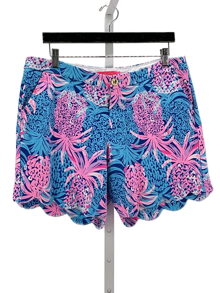 Lilly Pulitzer Size 10 Blue Multi Shorts