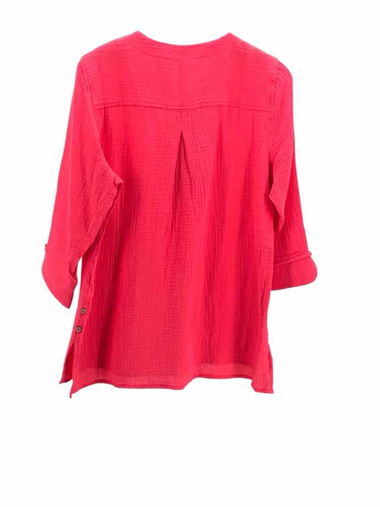 Foxcroft Size 12P Pink Shirt