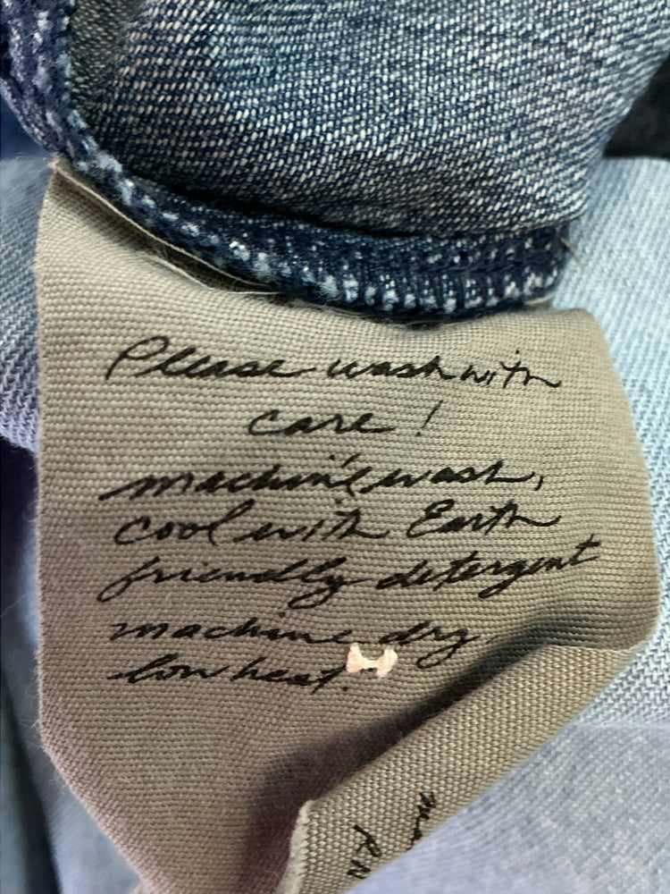 Raquel Allegra Size M Denim Dress
