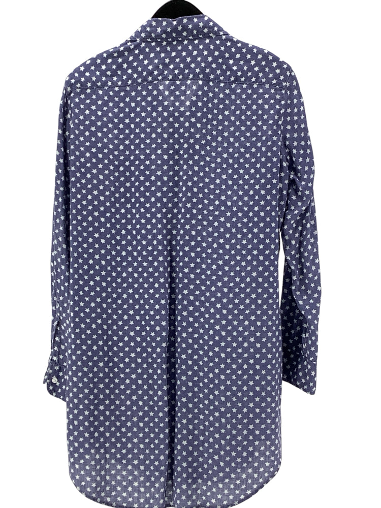 Frank & Eileen Size S Blue & White Mary Dress