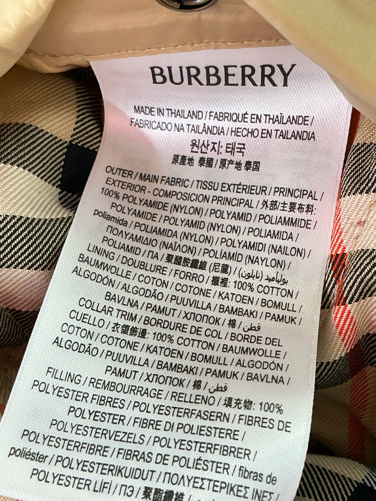 Burberry Size XS Tan Jacket