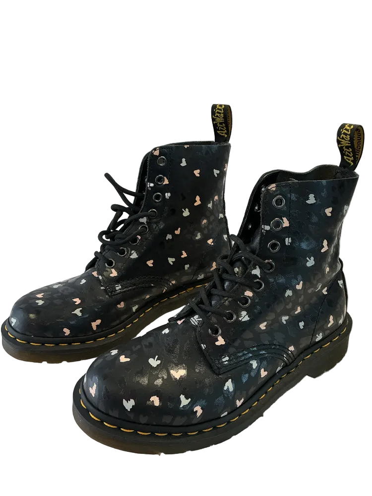 Dr Marten Shoe Size 8 Black multi Booties