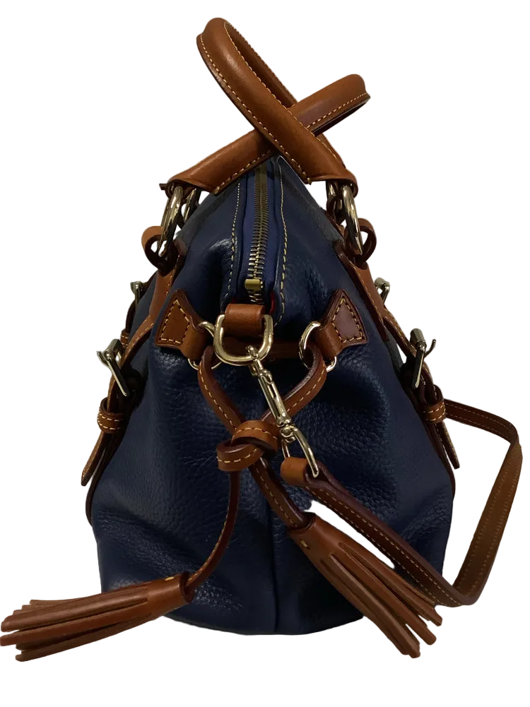 Dooney & Bourke Navy Bristol Satchel Handbags
