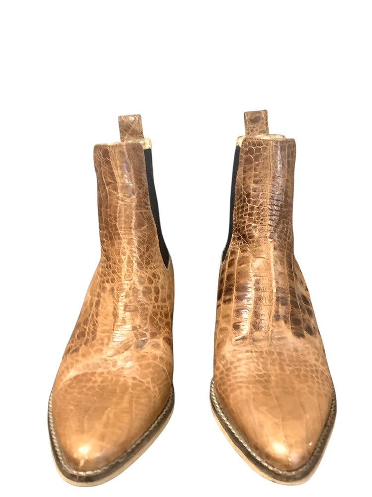 Ivylee Shoe Size 7 Brown & Black Booties