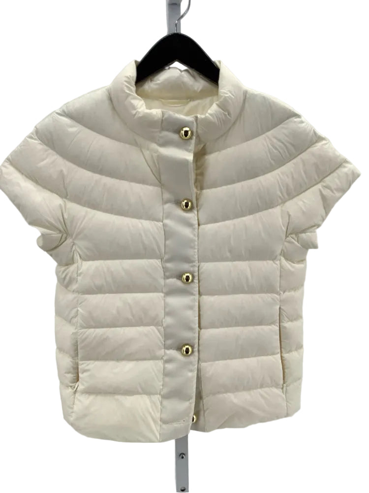 Cortland Park Size XS Cream Greenwich Gold Vest