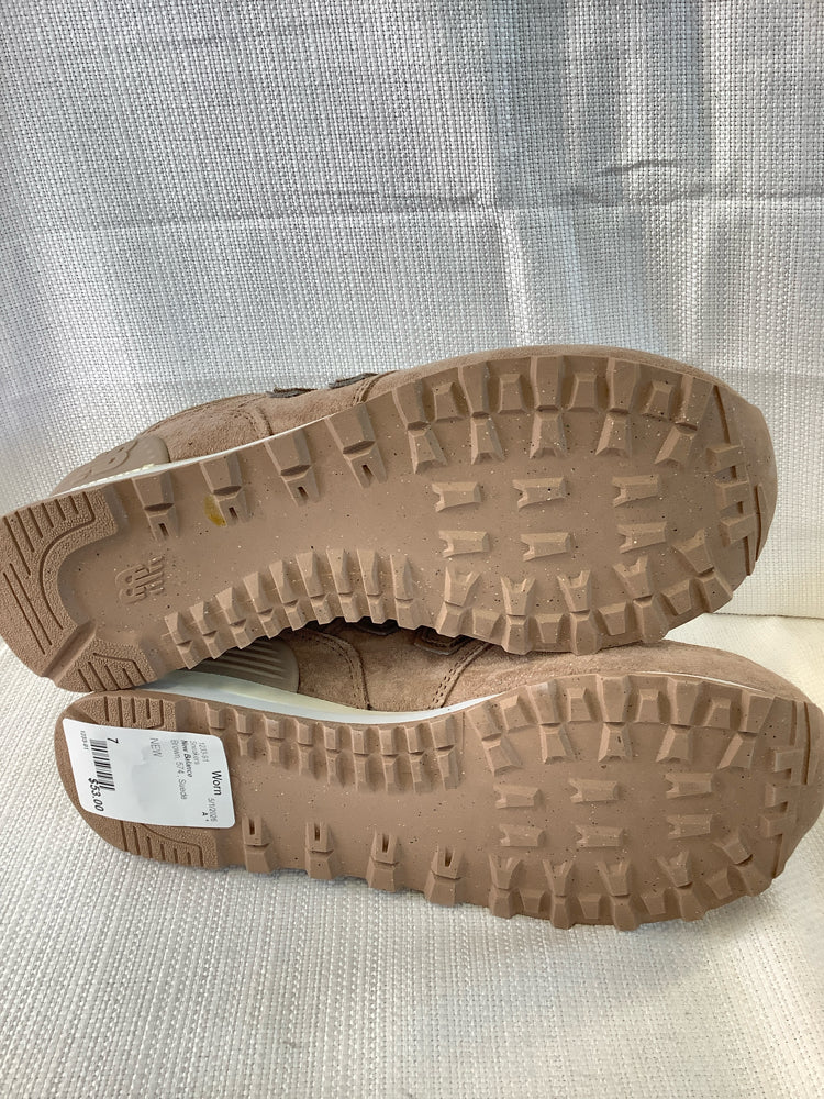 New Balance Shoe Size 7 Brown 574 Sneakers