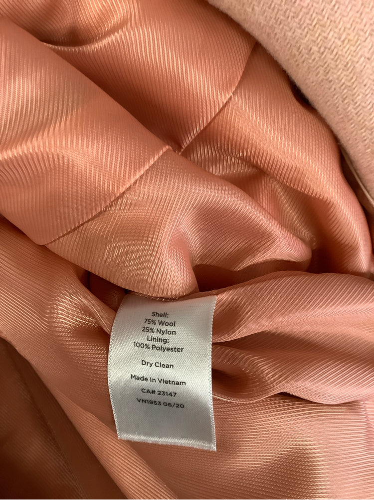 Talbots Size 10P Light Pink Lady Coat
