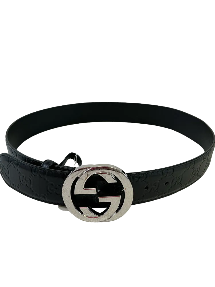 Gucci Black Belt