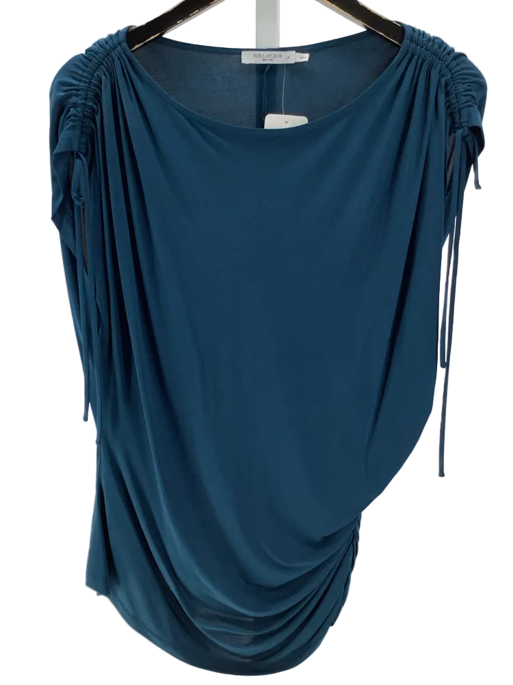 MM Lafleur Size L Blue Shirt