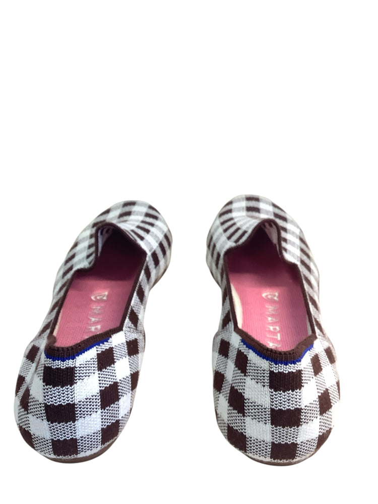 Rothy's Shoe Size 11.5 Brown & white Flats