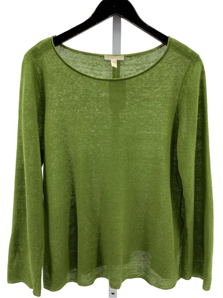 Eileen Fisher Size M Green Shirt