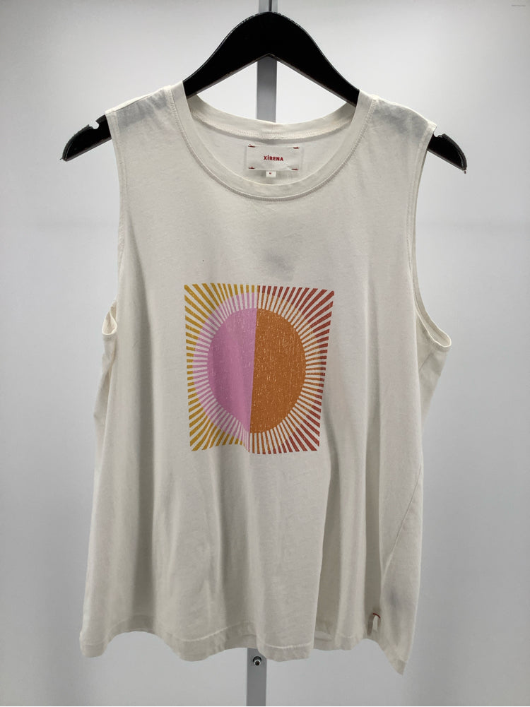 Xirena Size M White multi True Tank Tank Top