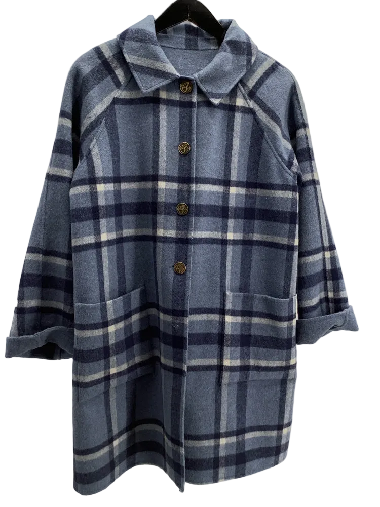 Draper James Size XS/S Blue Multi Jacket